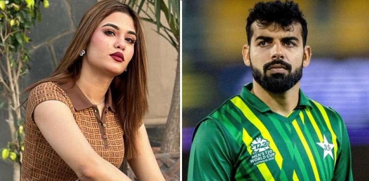 Shadab Khan addresses Tiktoker Shahtaj Khan relationship claims
