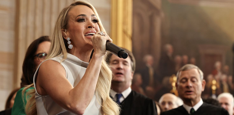 Carrie Underwood, Carrie Underwood performance, Donald Trump, Joe Biden, Jennifer Lopez
