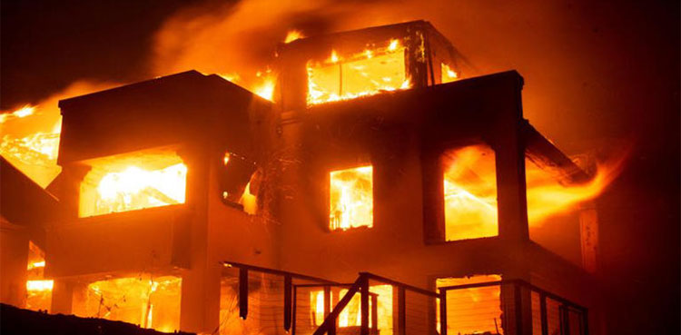 Los Angeles wildfires 2025 and US home prices
