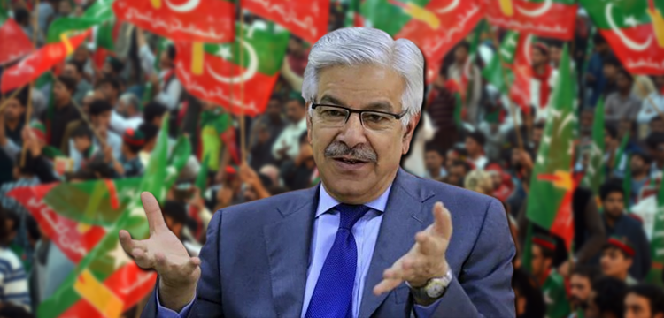 Imran Khan, Khawaja Asif, PTI