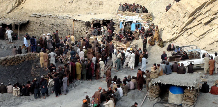 Quetta mine explosion, Quetta Sanjdi, Coal Mine