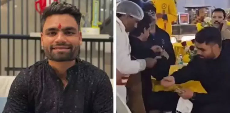 Rinku Singh Video, giving cash waiters, viral