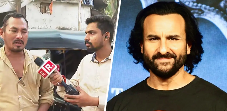 Saif Ali Khan, Rickshaw driver