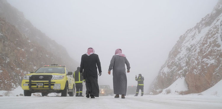 Saudi Arab cold weather