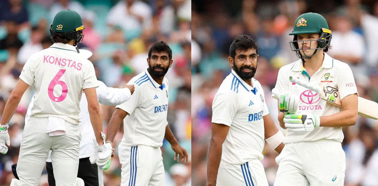 Jasprit Bumrah, Sam Konstas , Ind vs Aus