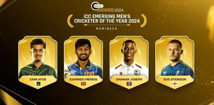 Sri Lanka, Kamindu Mendis, Emerging Cricketer of the Year, ICC Awards 2024