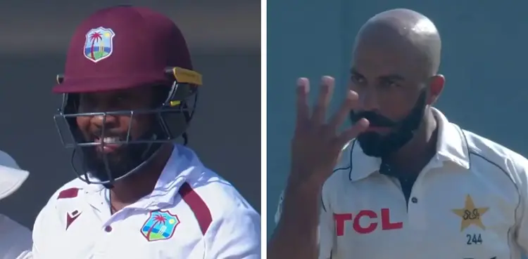 Sajid Khan, Jomel Warrican, John Cena, PAK v WI Test