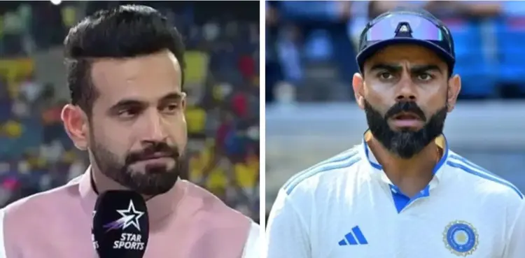Irfan Pathan, Virat Kohli, AUS v IND, Border-Gavaskar Trophy