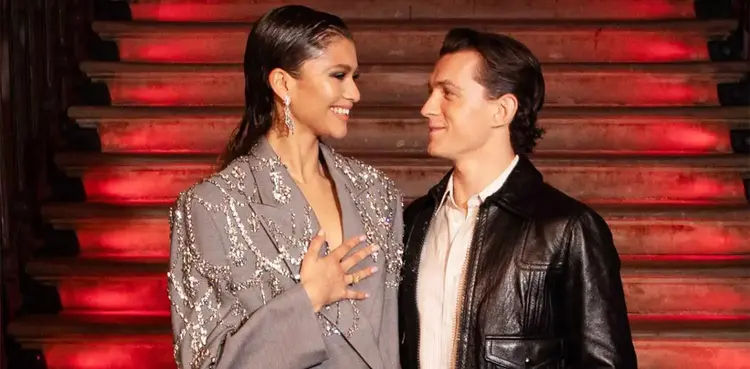Hollywood, Zendaya, engagement, Tom Holland, Golden Globes 2025