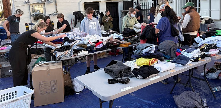 LA wildfires: Hollywood celebrities clear their closets for aid