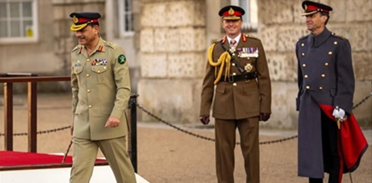 Asim Munir, COAS, UK visit, ISPR