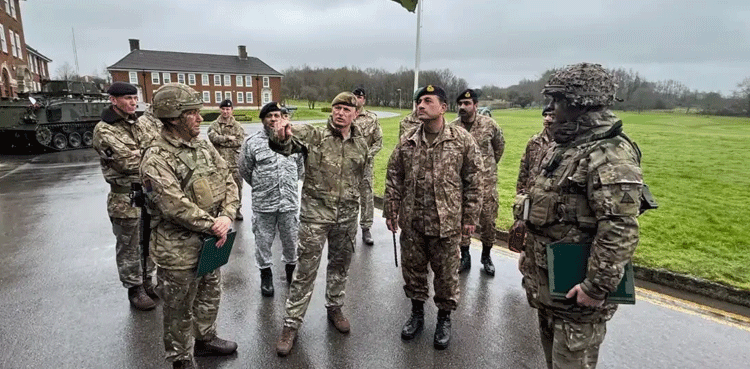 Asim Munir, COAS Asim Munir, British Army, UK visit