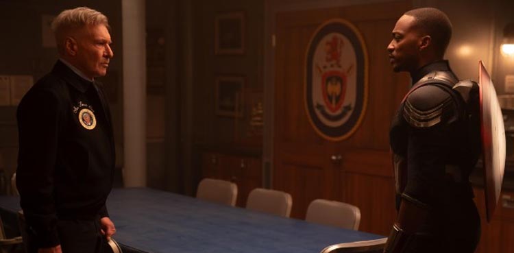 Captian America: Brave New World, Harrison Ford, Avengers, Anthony Mackie