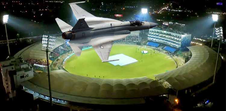 PAF- Champions Trophy 2025 , Champions Trophy 2025 , JF-17 , F-16, Sherdil. Karachi