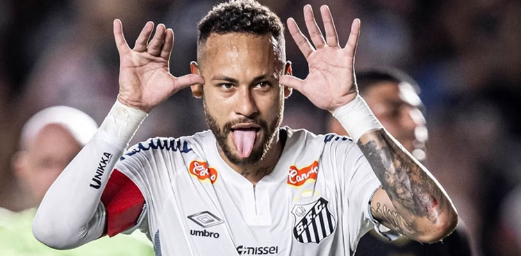 Neymar viral olimpico goal video- Feb 24, 2025