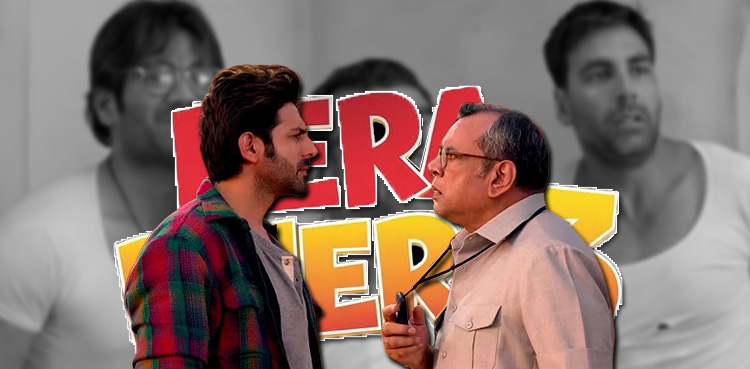 Paresh Rawal, Kartik Aaryan, Akshay Kumar, Hera Pheri 3