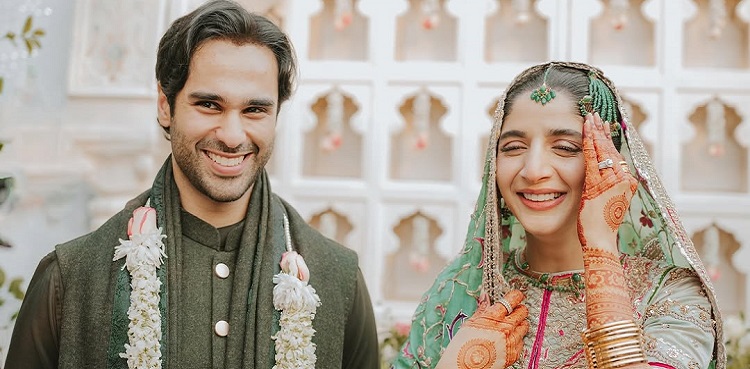 Ameer Gilani drops pics from wedding with Mawra Hocane - Viral
