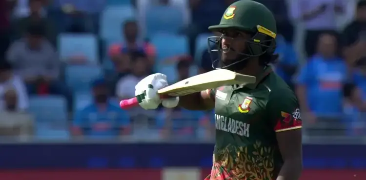 Jaker Ali, Pushpa Raj, IND v BAN, Champions Trophy 2025
