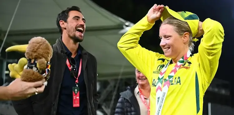 Mitchell Starc, Alyssa Healy, pregnancy, Champions Trophy 2025