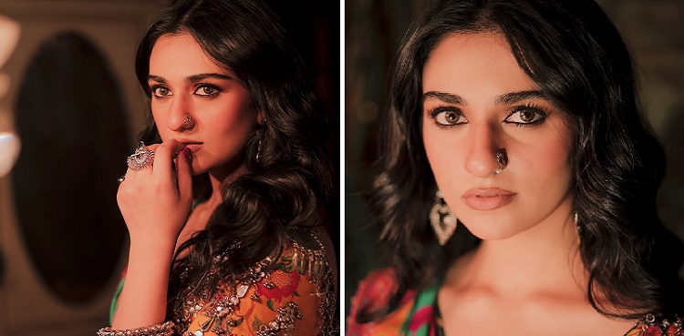 Sarah Khan unveils her first look from 'Shair' - Viral