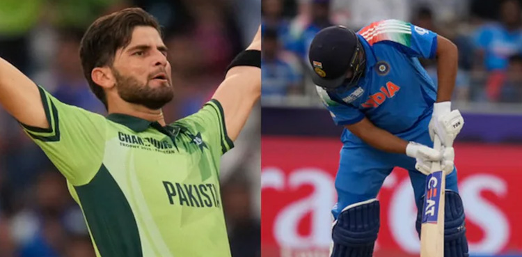 Shaheen Afridi Rohit Sharma