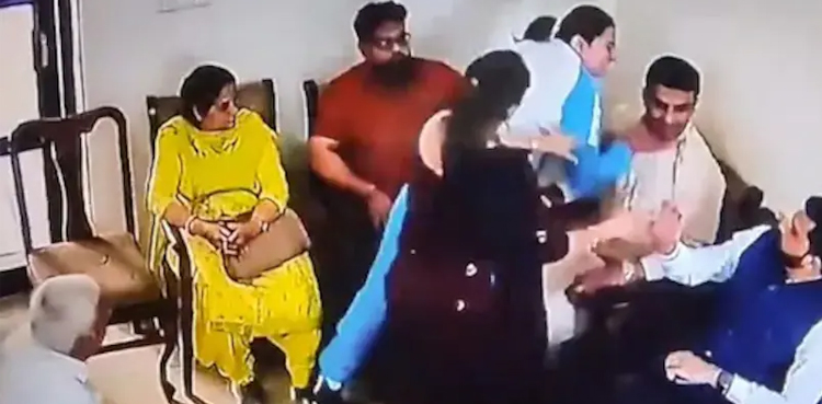 world champion boxer-Saweety Boora, Boxer attack husband, viral video
