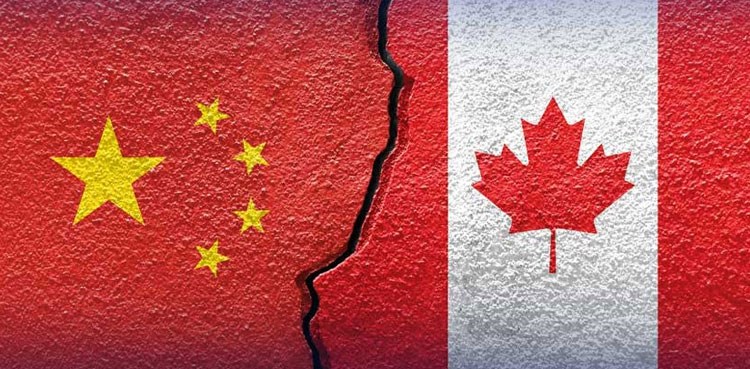 China hits back at Canada