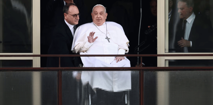 Pope-Francis,-hospital-discharge,-vatican-city