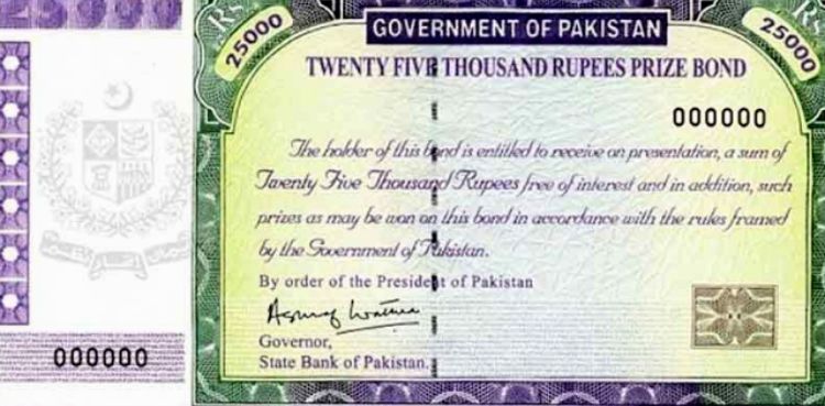 rs25000 prize bond, 25000 prize bond complete result 2025