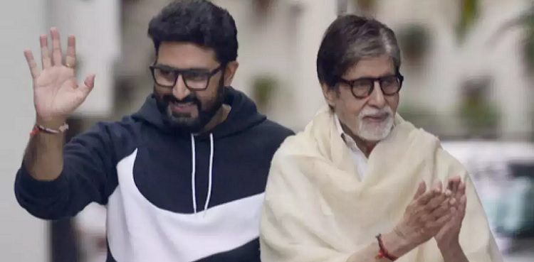 Abhishek Bachchan is victim of 'nepotism negativity'? Amitabh reacts