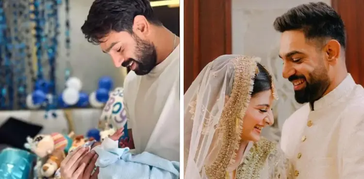 Haris Rauf, baby boy, pakistan fast bowler, Muzna Masood Malik