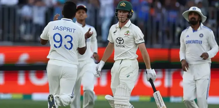 Australia batter, Nathan McSweeney, Jasprit Bumrah, Border-Gavaskar Trophy