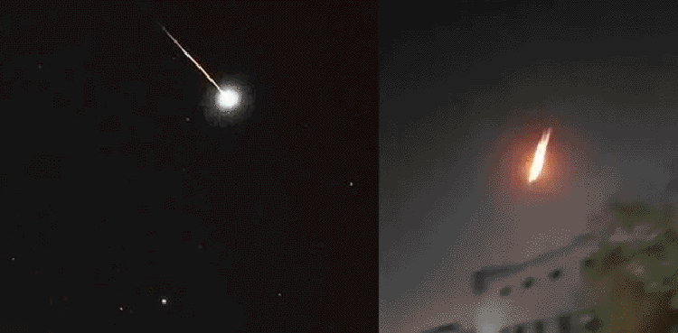 meteor-shower,-Karachi,-Viral-video, meteor