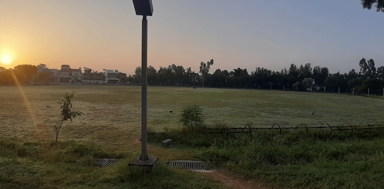 CDA, ban, cricket F-11, playground