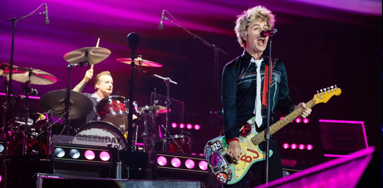 Green Day, Coachella, viral, Palestine