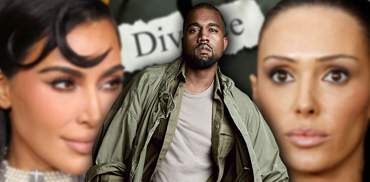 Kanye West, Bianca Censoir, Kim Kardashian