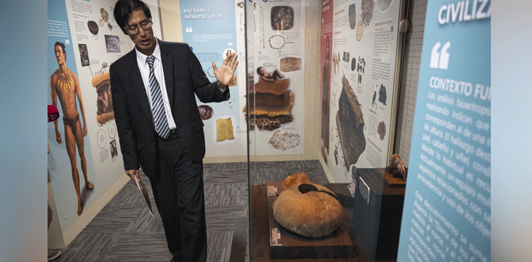 Remains, 5,000-year-old, noblewoman, found, Peru