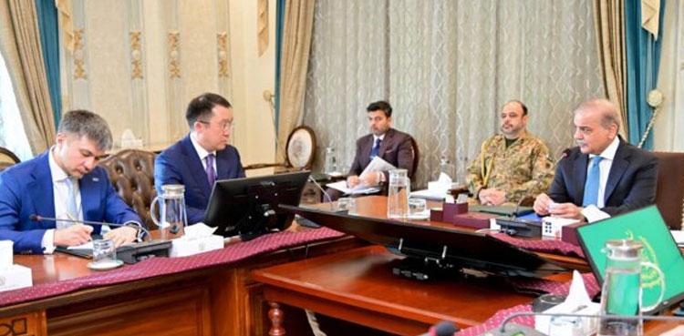 PM Shehbaz, Pakistan-Kazakhstan railway link