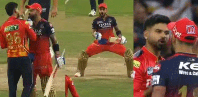 Virat-Kohli,-Shreyas-Iyer-IPL-confrontation