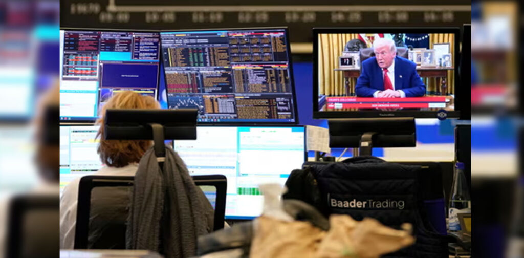 Japanese stock market, Nikkei index instability, US-China trade tariff dispute
