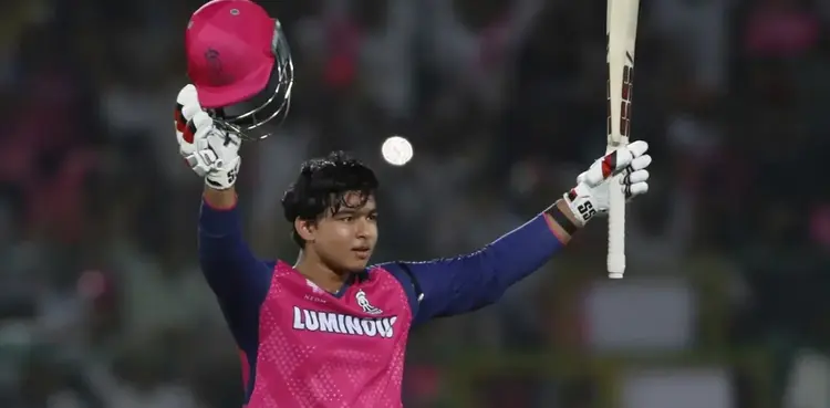 RR, Vaibhav Suryavanshi, century, IPL