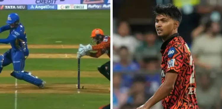 SRH, Zeeshan Ansari, Heinrich Klaasen, IPL 2025, no ball