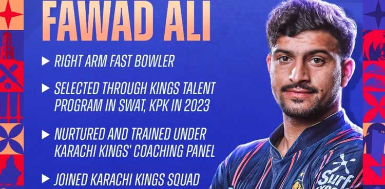 Fawad Ali, PSL, Karachi Kings