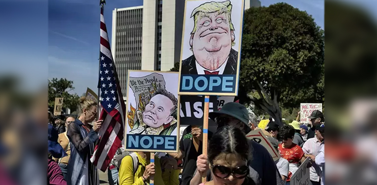 Donald Trump, anti-protests, US