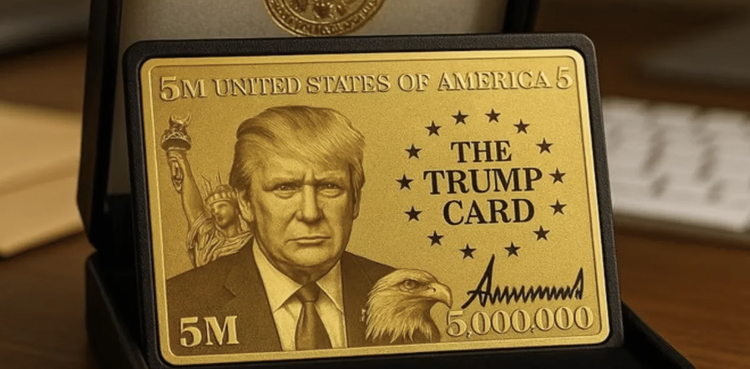 Golden Residency Card, donald trump, $5 Million card