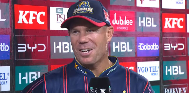 David Warner on Karachi Kings victory over Quetta- PSL 10