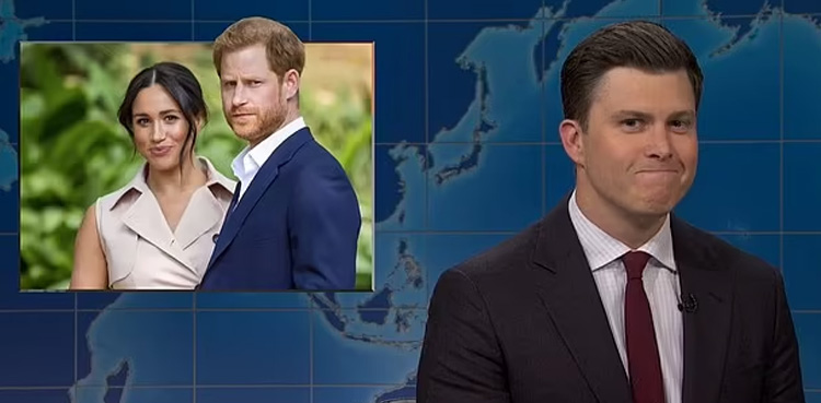 Saturday Night Live, SNL, Colin Jost, Meghan Markle, Prince Harry, Royal Family