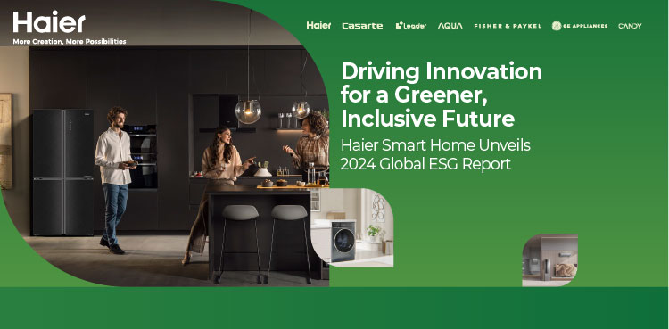 Haier Smart Home Releases 2024 Global ESG Report
