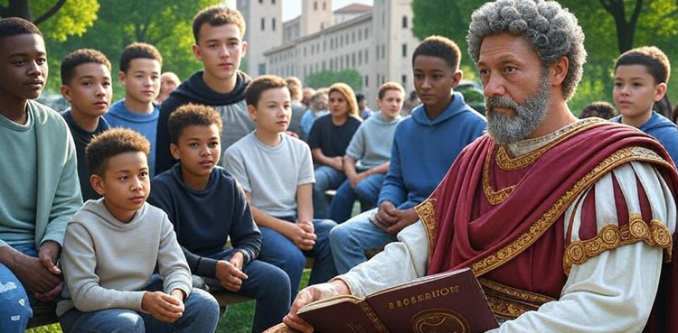 Marcus Aurelius’ Meditations: A Guide for Youngsters to Live Better