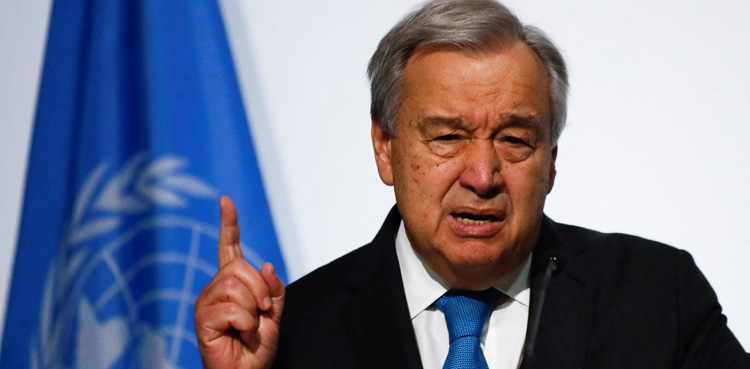 Gaza, UN chief, intl community, lack of humanity